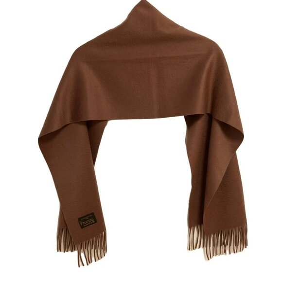 Auth LOUIS VUITTON Echarpe Jerome - Brown Unconfirmed Scarf Cashmere - Picture 1 of 6